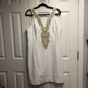 Lilly Pulitzer White Shift Dress